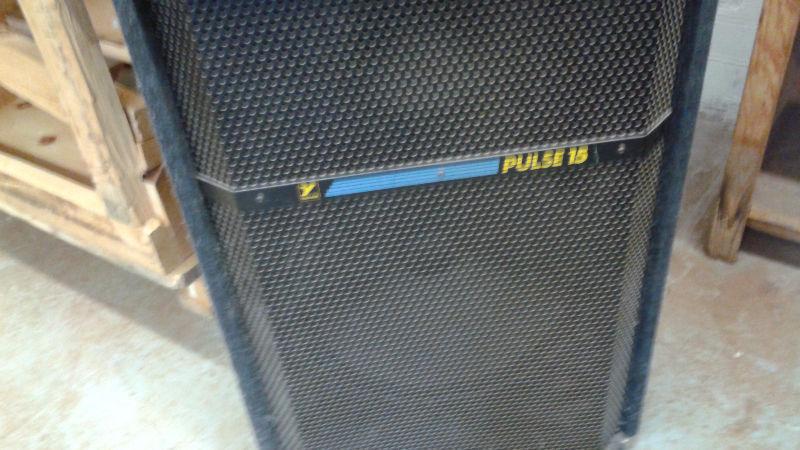 Pulse 15 150 watt speakers x2