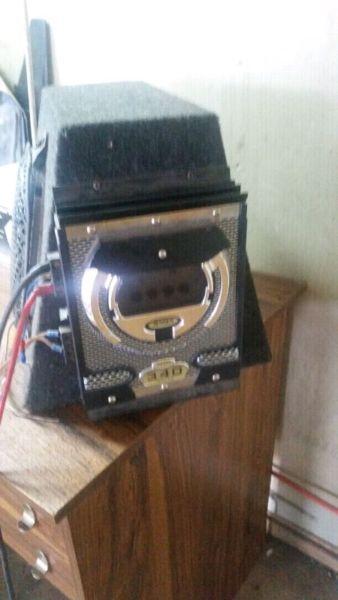 Amp an sub forsale