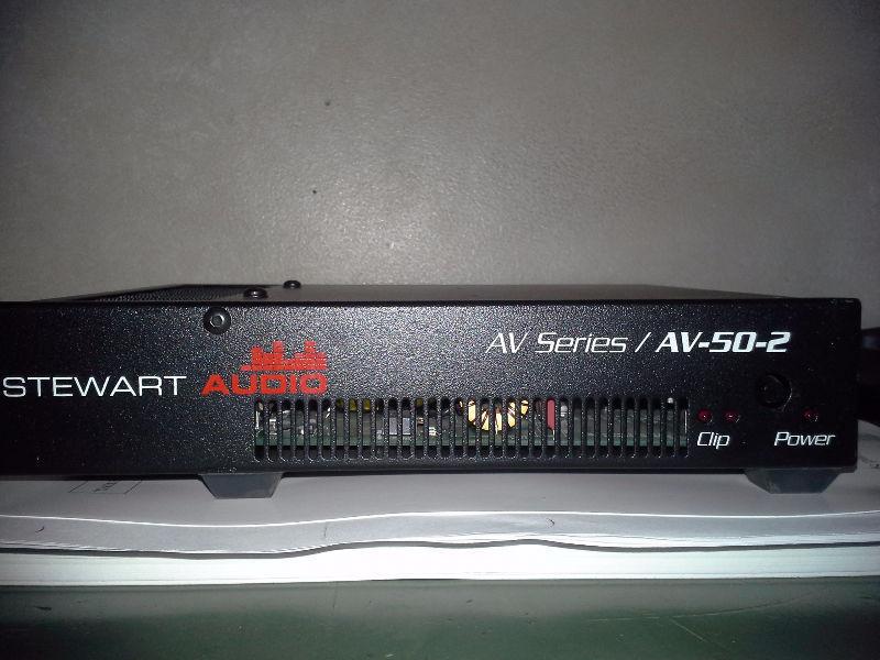 Stewart Audio AV-50-2 Stereo Power Amplifier