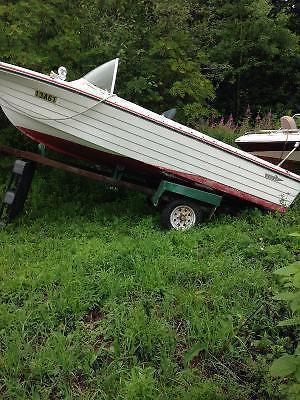 16ft speed boat and trailer