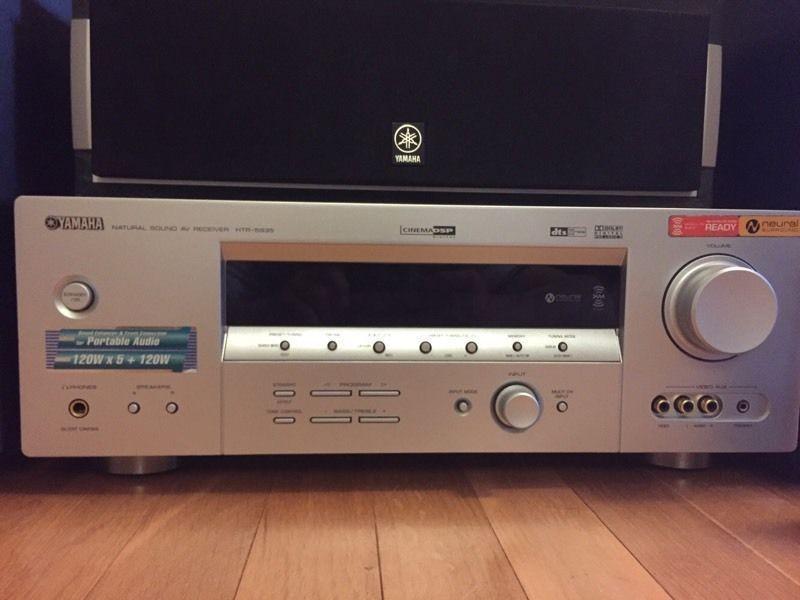 Yamaha Receiver HTR - 5935 with 6 speakers