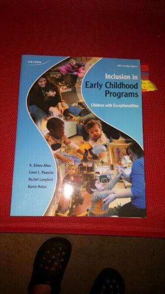 Inclusion in ECE Programs Children with Exceptionalities