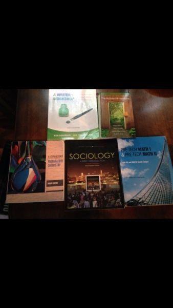 Pre-Health Textbooks For Sale