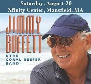 Jimmy Buffett and the Coral Reefer Band - Boston Aug 20th