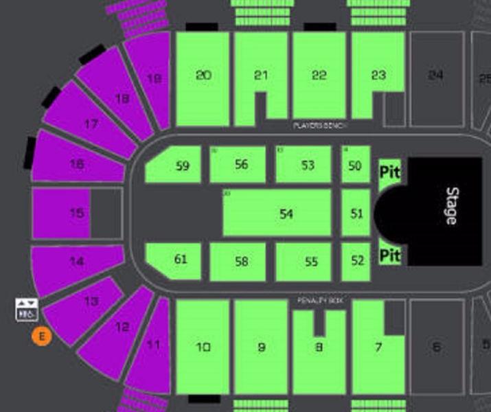 AMAZING RASCAL FLATTS PIT FLOOR TICKETS FOR SALE !!!
