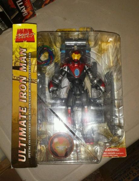 Marvel Select ULTIMATE Iron Man NEW MIB Legends 6 inch Avengers