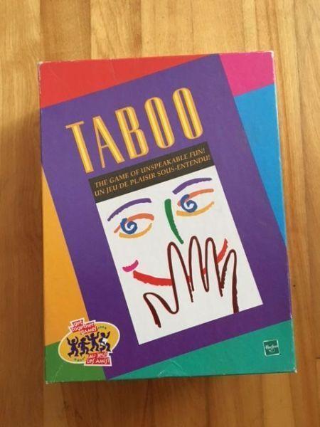 Taboo and Bingo