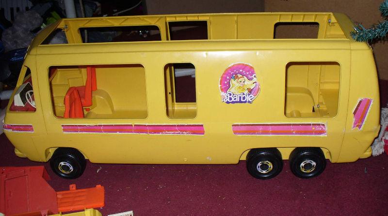 1976 Mattel Barbie Star Traveler GMC Motorhome parts