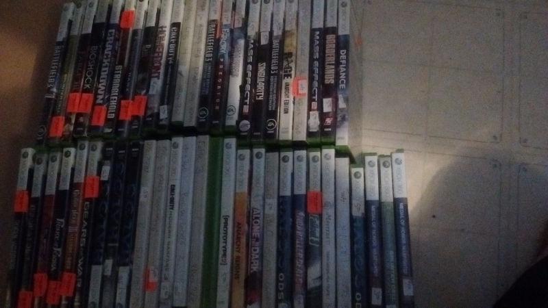 360 games 5.00 Each (some are less) Updated with title list