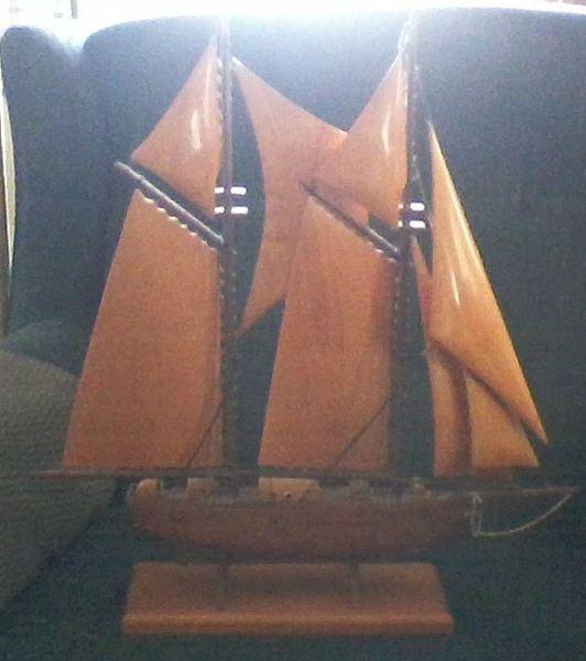 HANDCRAFTED MODEL MARITIME SAILING SHIP