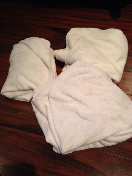 Change pad covers, sleep sac, diaper bags