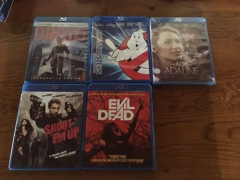 Assorted Blu-rays