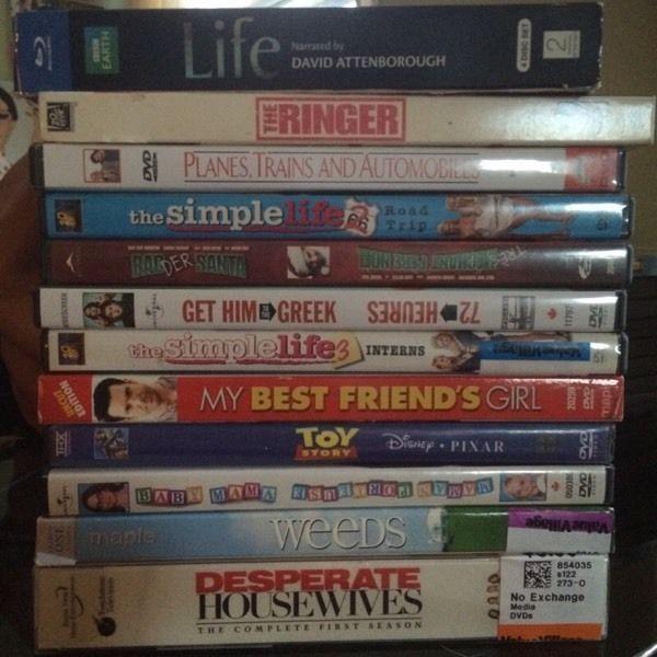 DVDs for sale