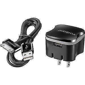 Insignia 30-Pin Wall Charger (NS-IPDWCH-C) - Black