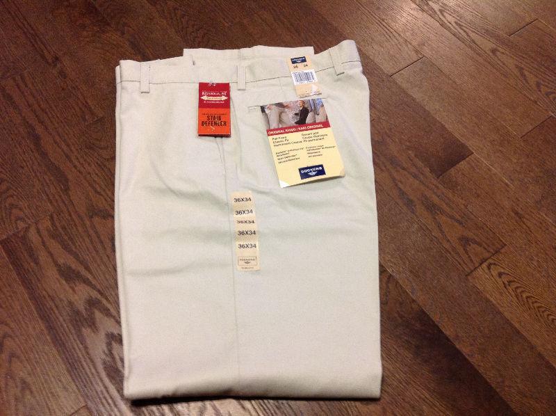 Dockers 36 x 34 Pants New with tags