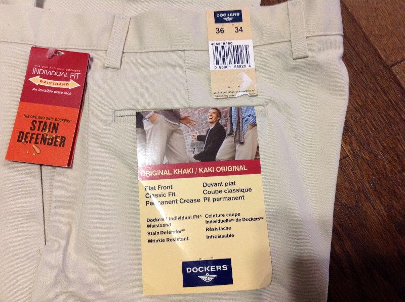 Dockers 36 x 34 Pants New with tags