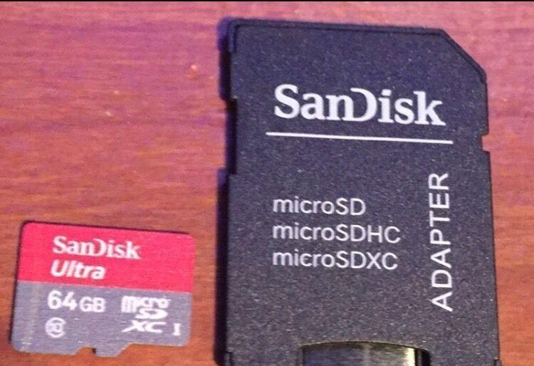 Sandisk Ultra 64GB micro SD