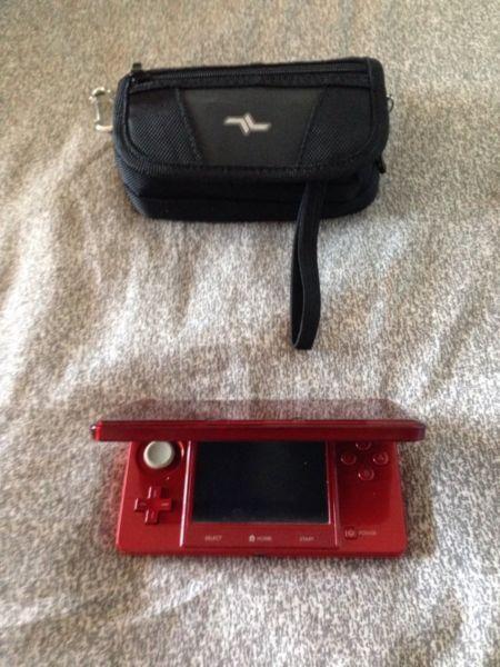 Nintendo 3ds and case