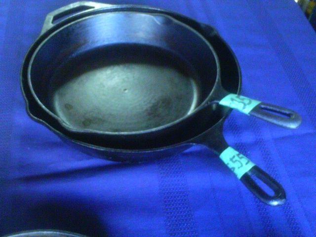 Black Cast Iron Camping Skillets and Pans $10 and Up