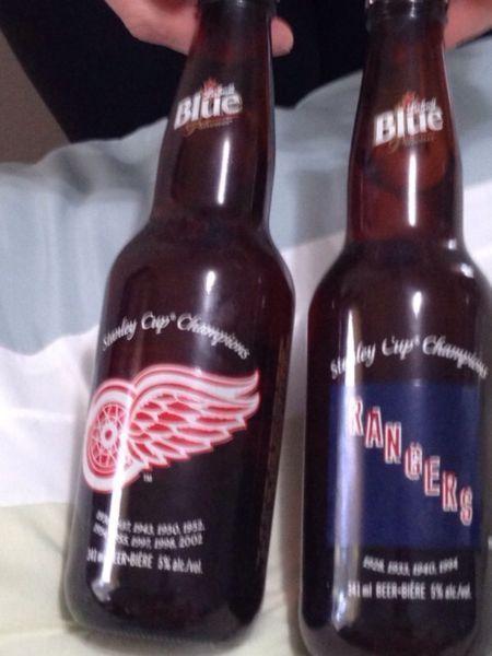 Wanted: Old hockey team beer bottles