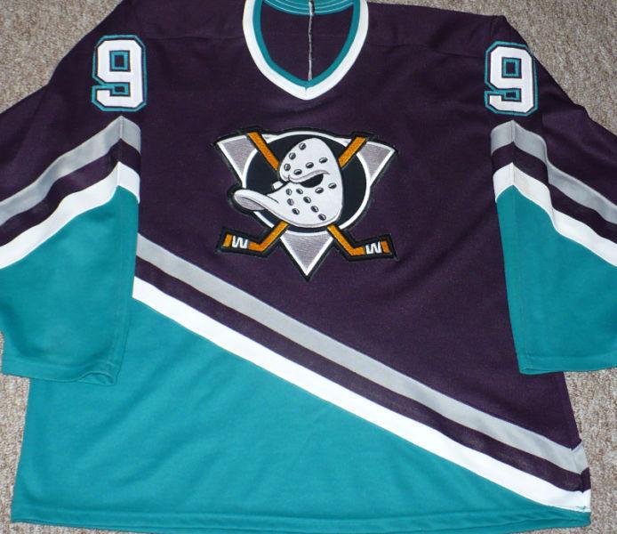 Mighty Ducks of Anaheim Paul Kariya Maska Ultrafil Jersey Siz XL