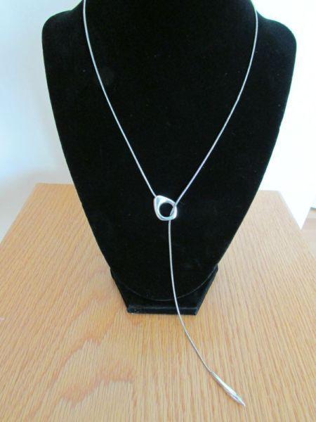 unique sterling silver designer necklace