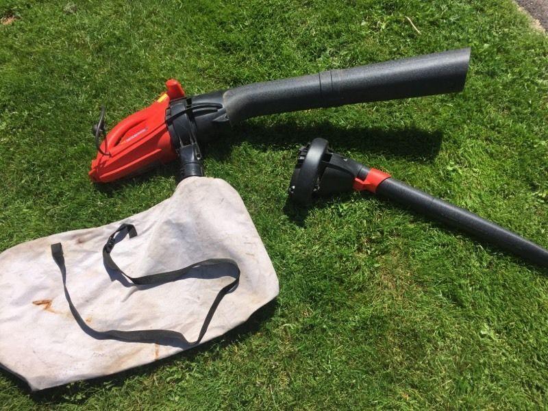 Electric Leaf vacuum and blower combo
