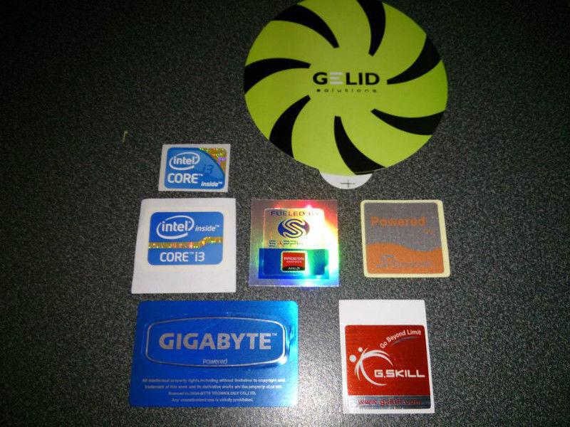 Authentic PC Sticker Badges