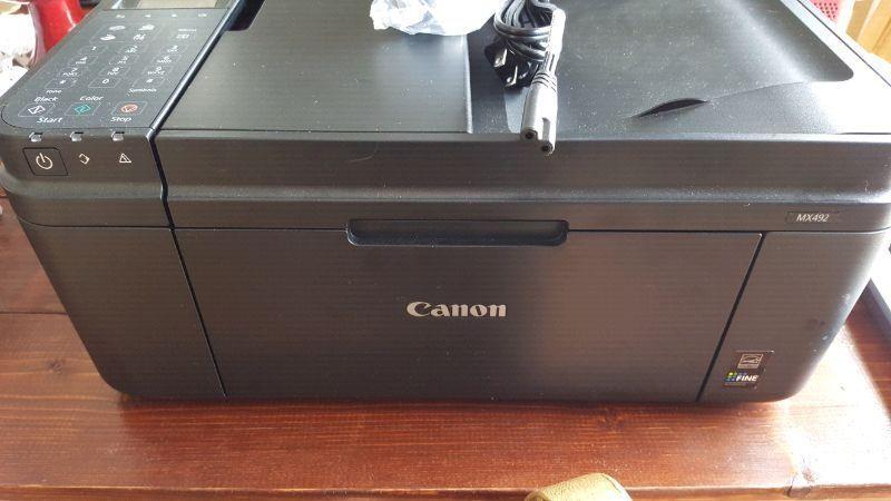 Canon Pixma 492 all in one printer