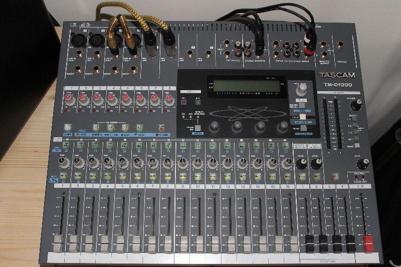 Tascam TDM-1000 Recording Console