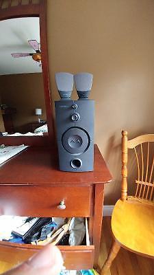 Computer speakers comes with sub woofer