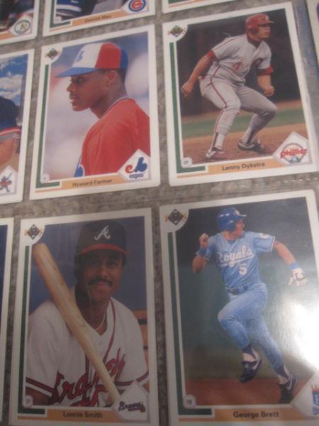 VINTAGE 1980'S 1990'S BASEBALL CARDS COLLECTION