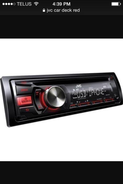 Car radio deck