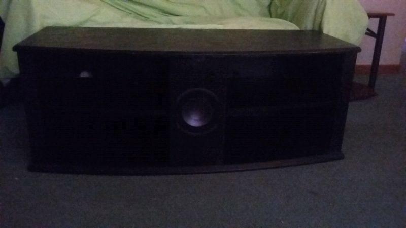 Wanted: Tv stand with built in sub
