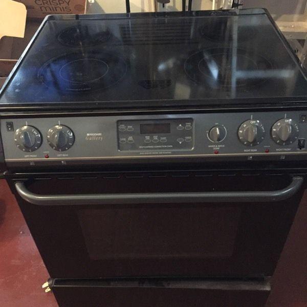 Frigidaire convection oven glass top
