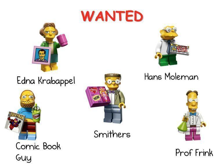 Lego Simpsons Series 2 Minifigures Sale Trade Extras