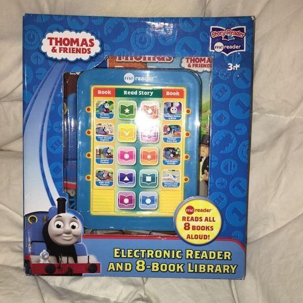 Brand-new in box Thomas me reader with eight books