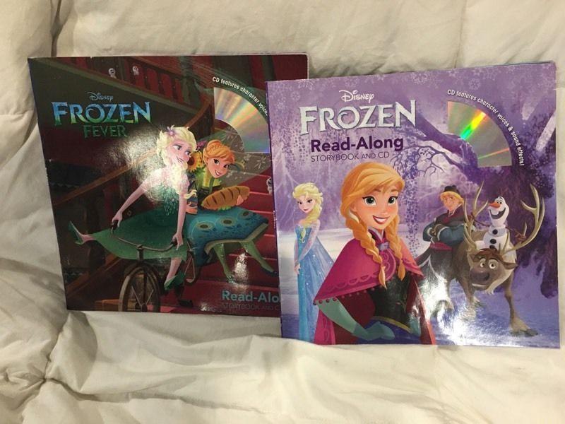 Two frozen read along books