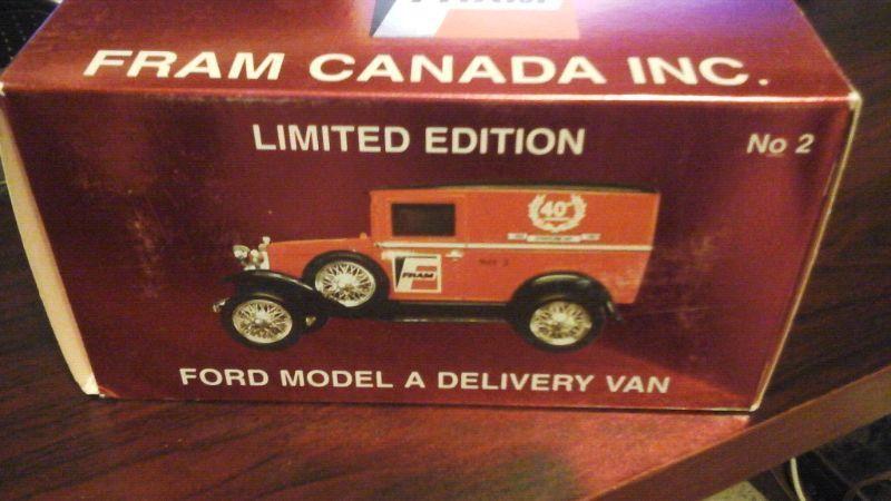 Fram filters Ford Model A delivery van number two