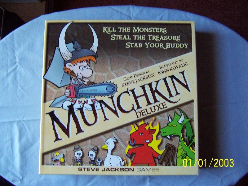 Board game: Munchkin Deluxe