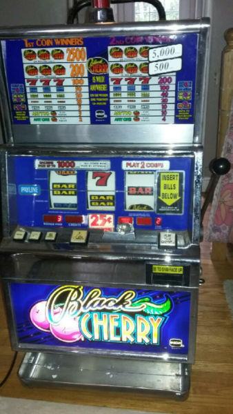Black Cherry IGT Casino slot machine pinball jukebox