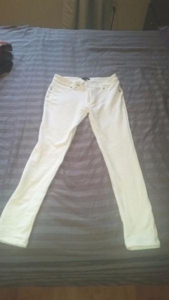 Brand new white pants