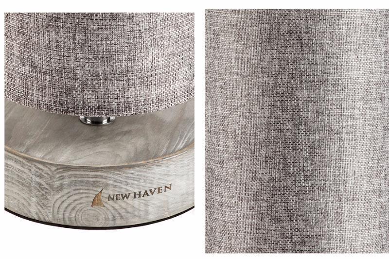 Lampe / Colomne New Haven gris charcoal ****Neuve****