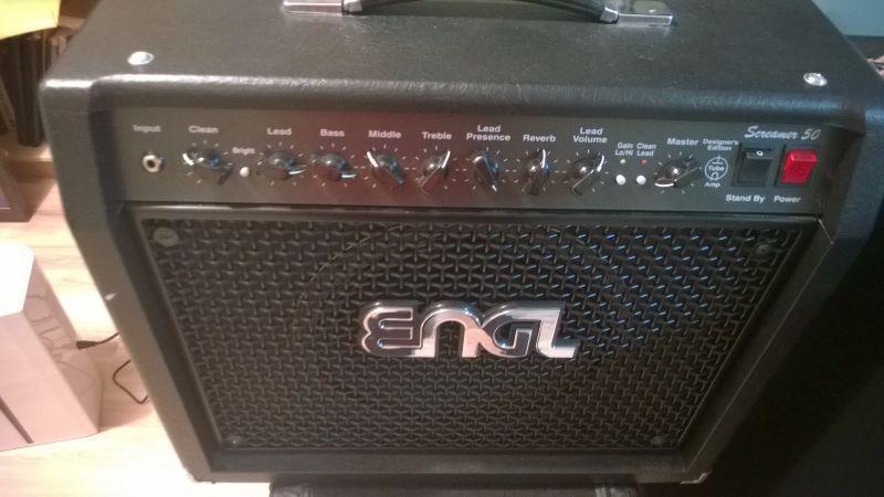 ENGL Screamer 50 Excellente condition + Foot switch