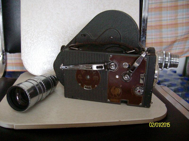 16mm pathe movie camera