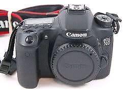 Canon Body DSLR EOS 70D Photo Vidéo digital HD