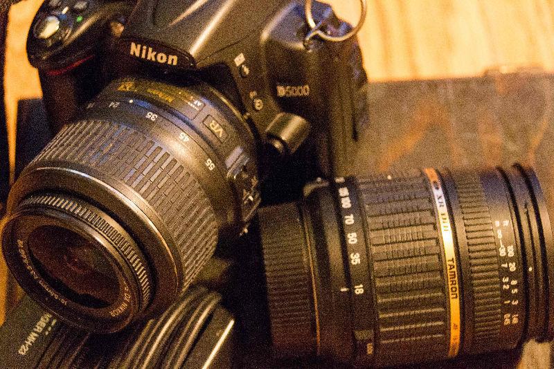 Ensemble Caméra DSLR Nikon D5000