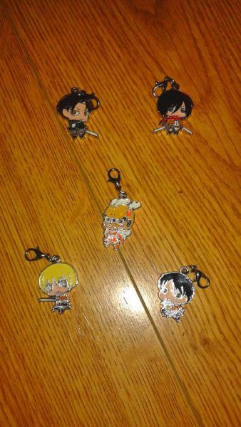 Attack On Titan/ Shingeki No Kyojin keychains