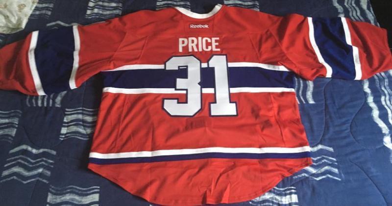 Montreal Canadiens Carey Price Pro Authentic goalie jersey