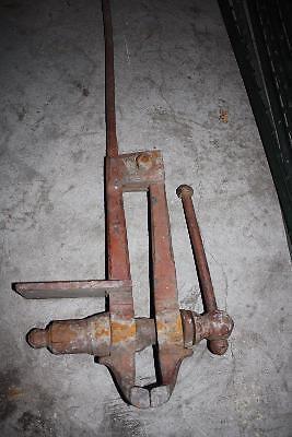 Old Blacksmiths Leg vise